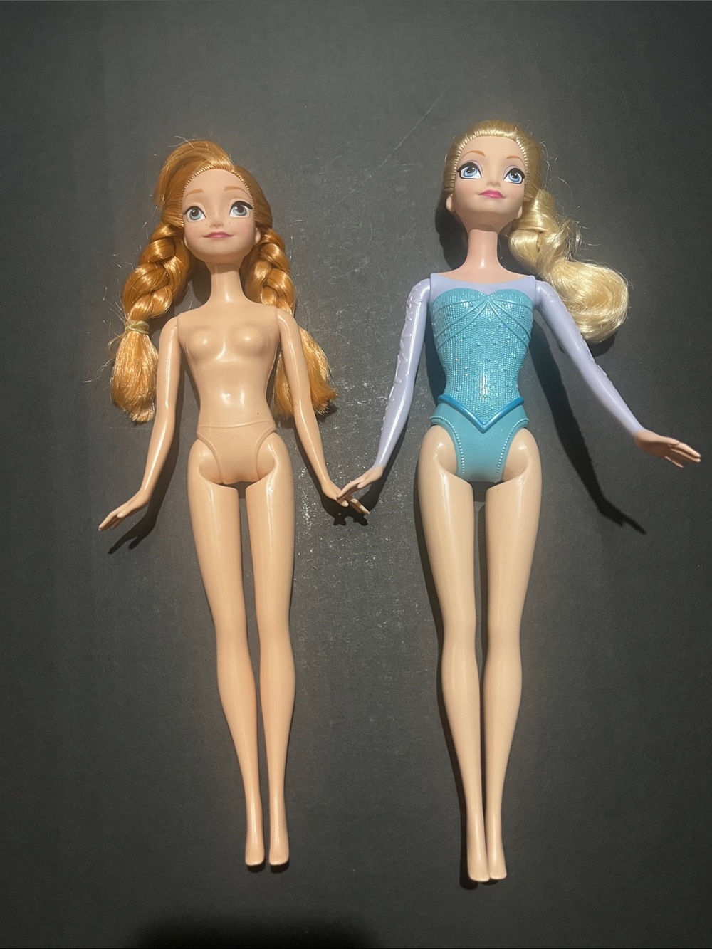Disney Mattel Frozen Set of Dolls - Elsa & Anna